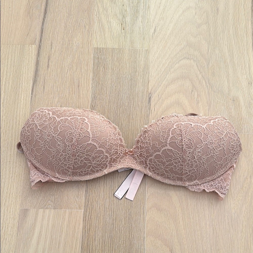 Victoria's Secret Lightly Lined Wireless Bra Evening Blush Size 36B